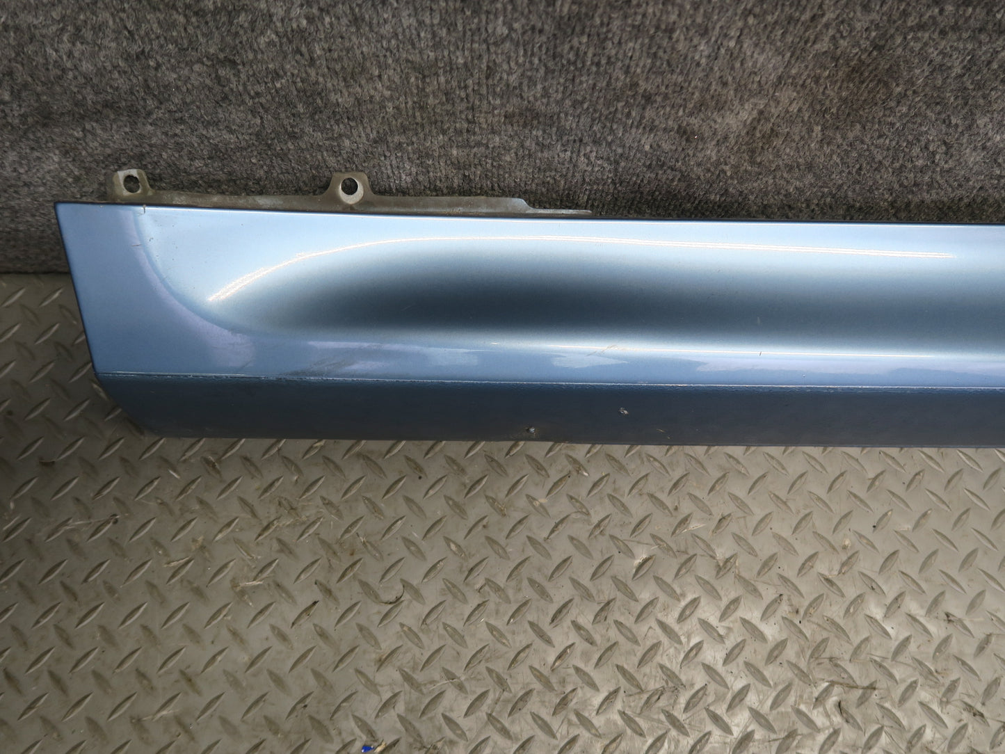 97-02 BMW E36/7 Z3 Left & Right Side Skirt Rocker Panel Molding Set Blue