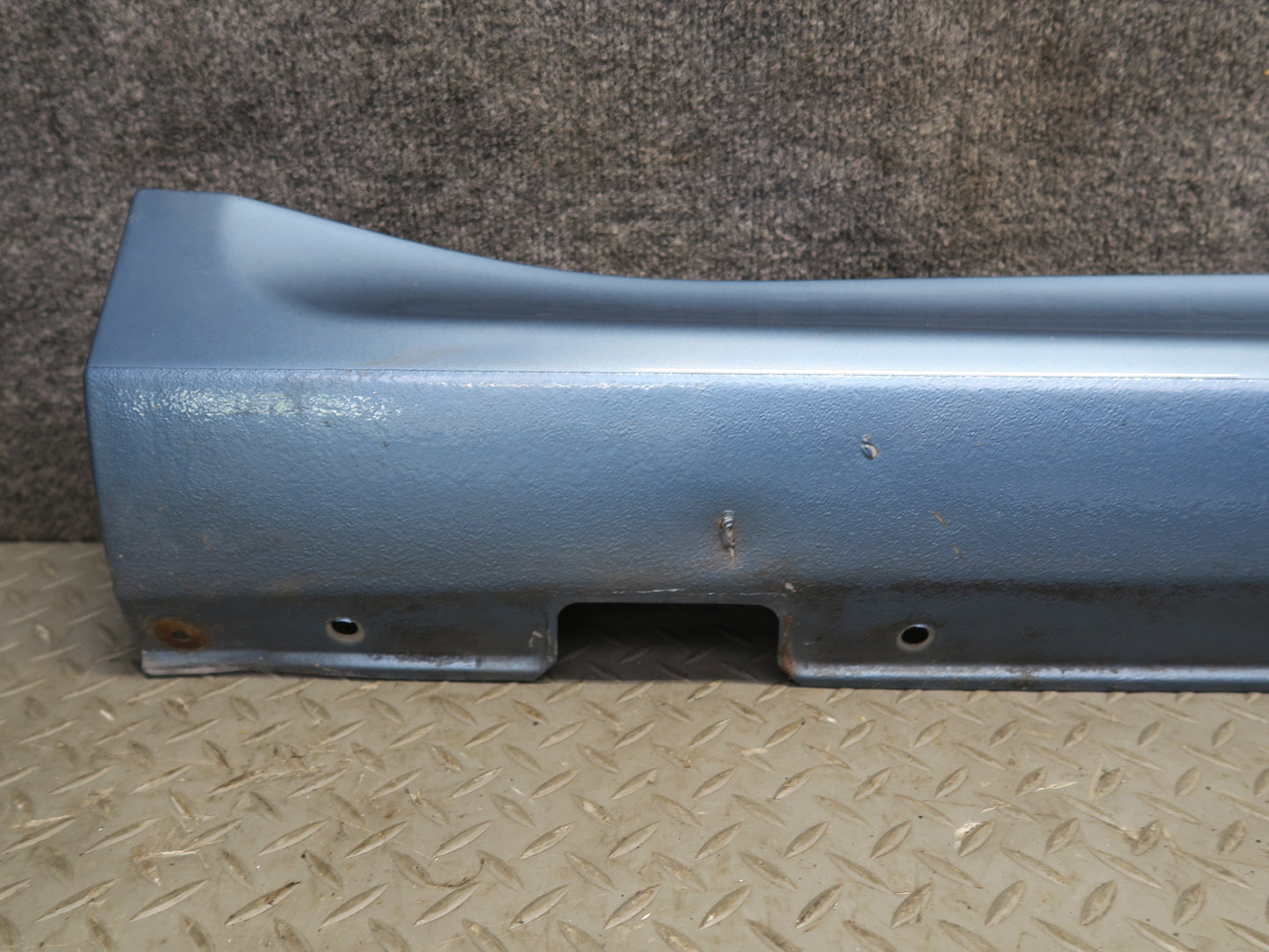 97-02 BMW E36/7 Z3 Left & Right Side Skirt Rocker Panel Molding Set Blue