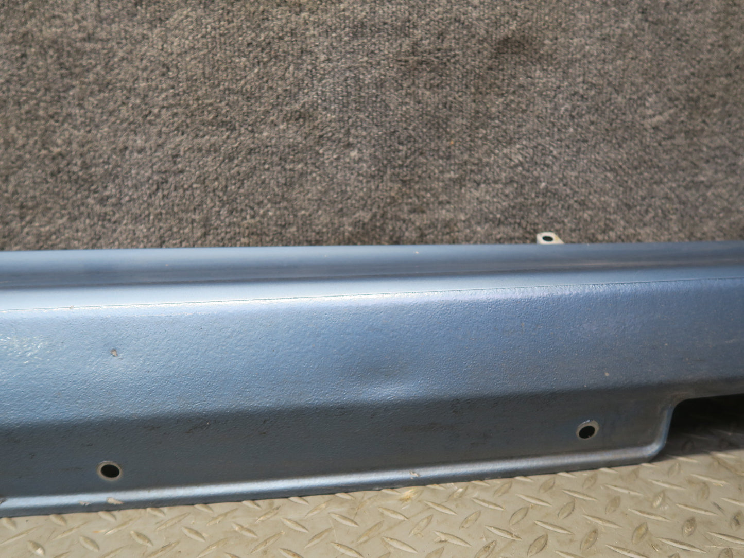 97-02 BMW E36/7 Z3 Left & Right Side Skirt Rocker Panel Molding Set Blue