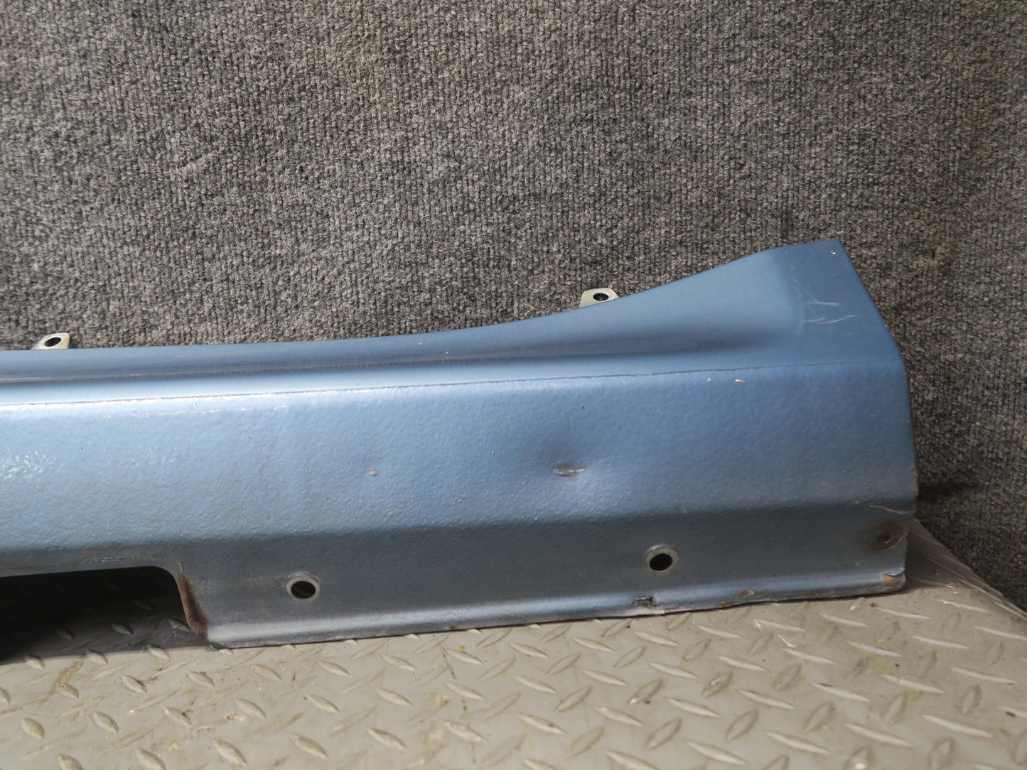 97-02 BMW E36/7 Z3 Left & Right Side Skirt Rocker Panel Molding Set Blue