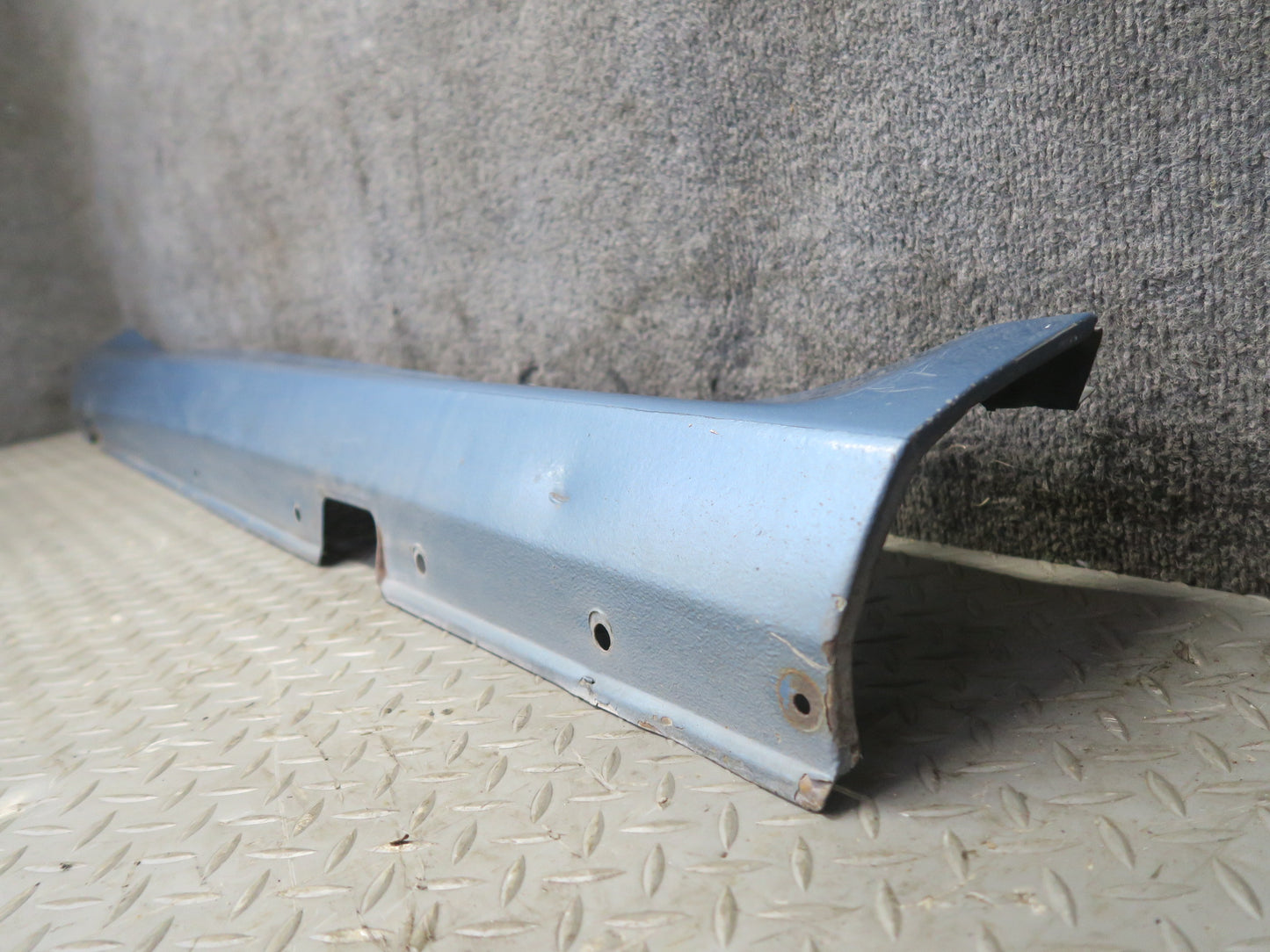 97-02 BMW E36/7 Z3 Left & Right Side Skirt Rocker Panel Molding Set Blue
