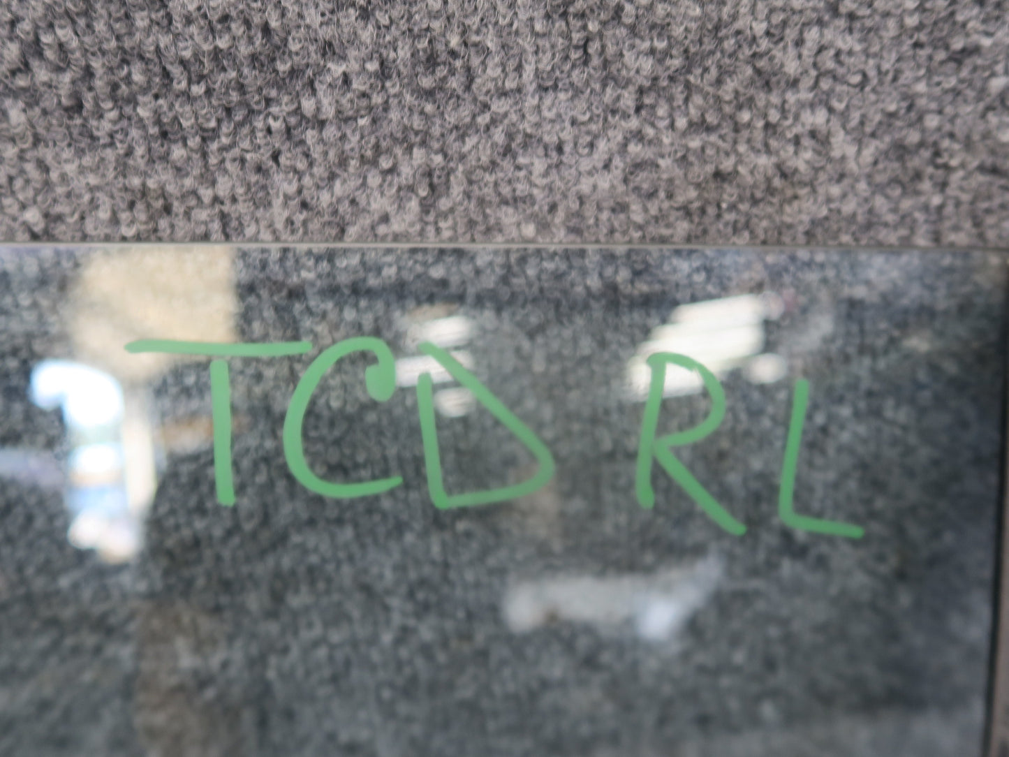 84-88 Toyota Cressida MX73 Sedan Rear Left Door Window Glass OEM