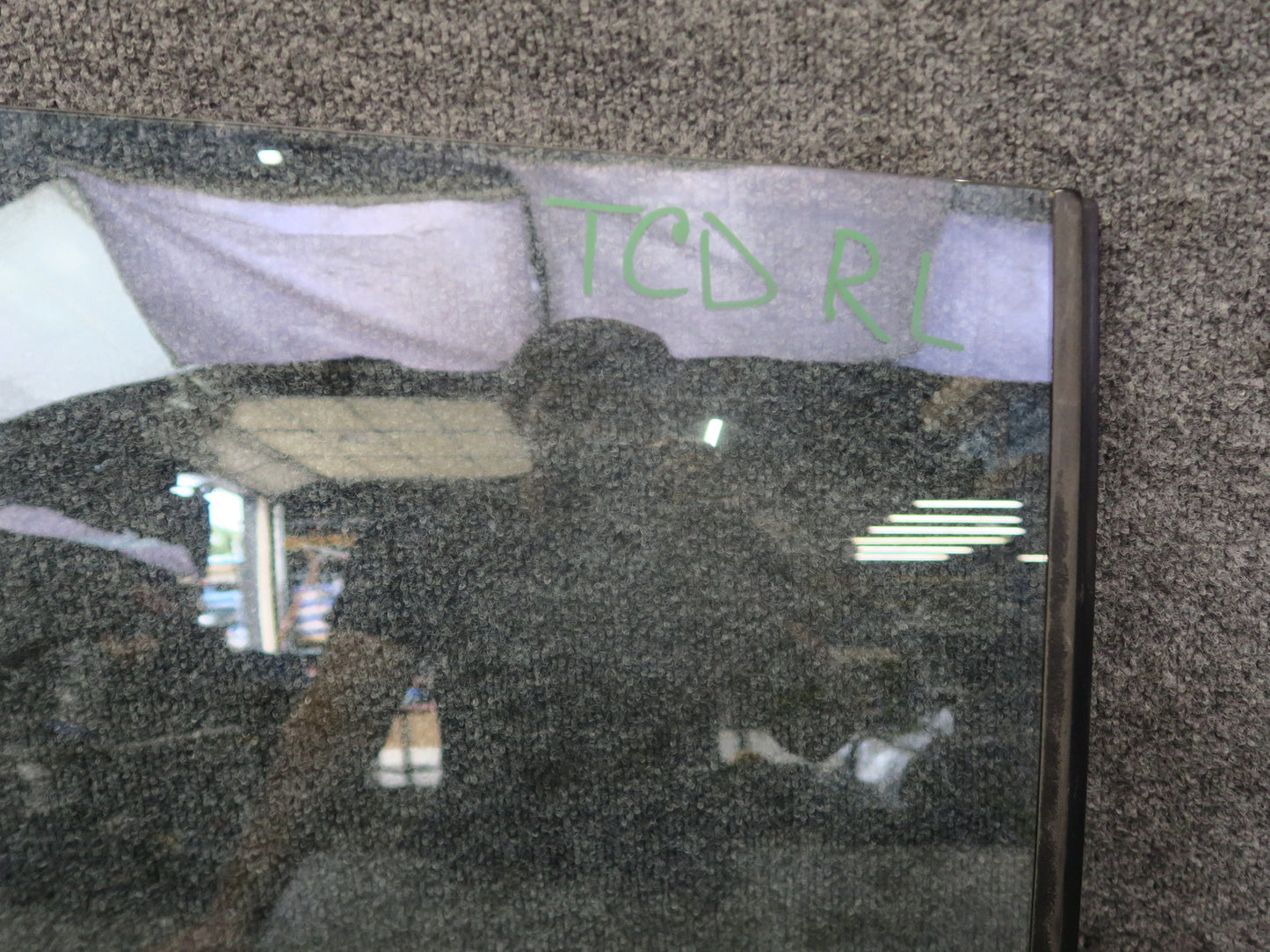 84-88 Toyota Cressida MX73 Sedan Rear Left Door Window Glass OEM
