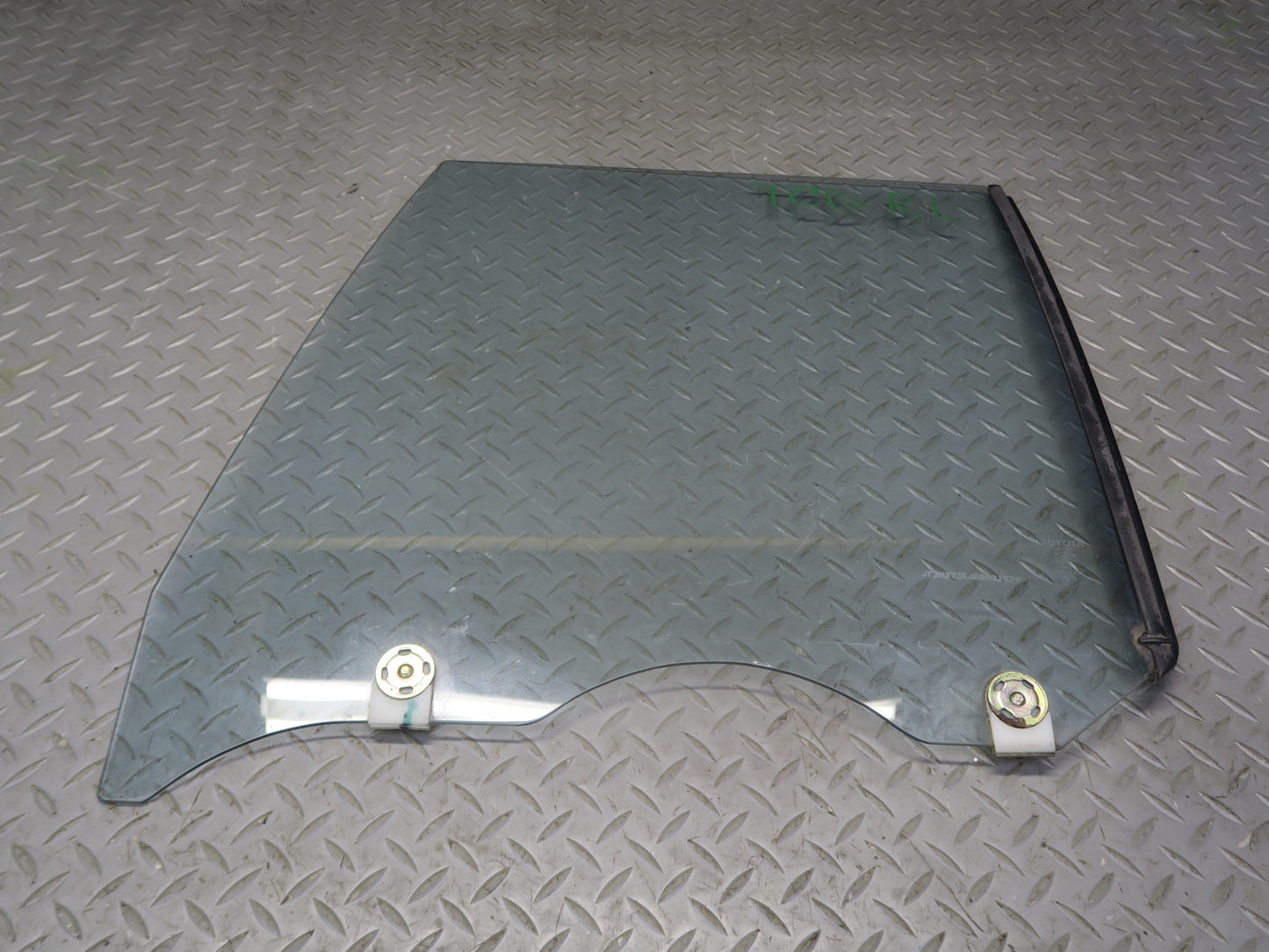 84-88 Toyota Cressida MX73 Sedan Rear Left Door Window Glass OEM