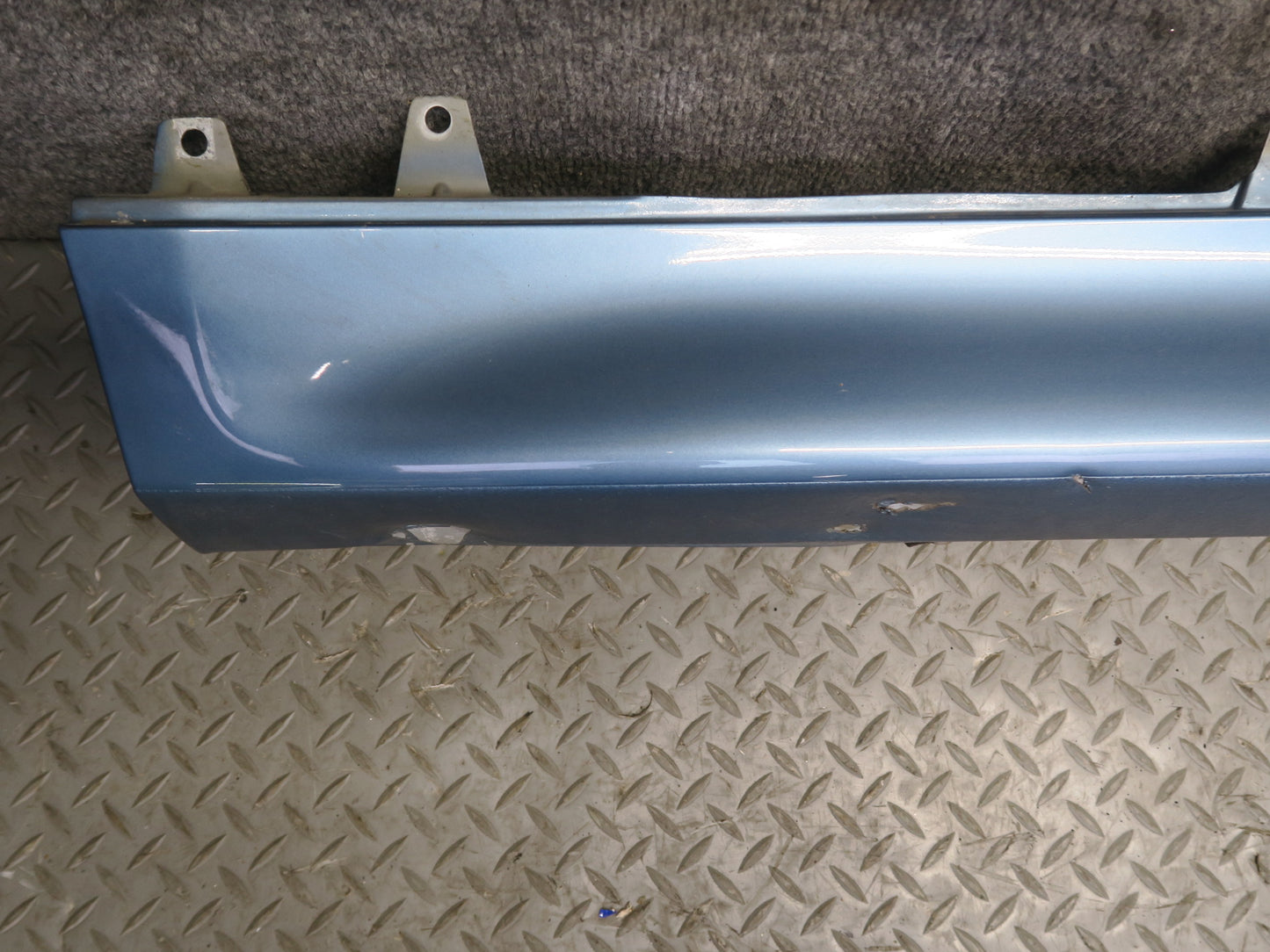 97-02 BMW E36/7 Z3 Left & Right Side Skirt Rocker Panel Molding Set Blue