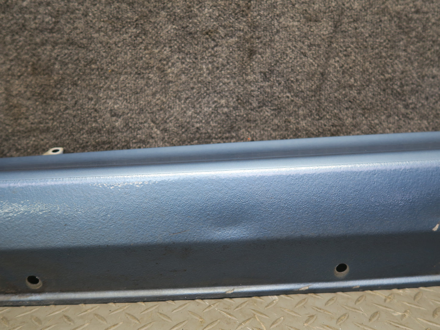 97-02 BMW E36/7 Z3 Left & Right Side Skirt Rocker Panel Molding Set Blue