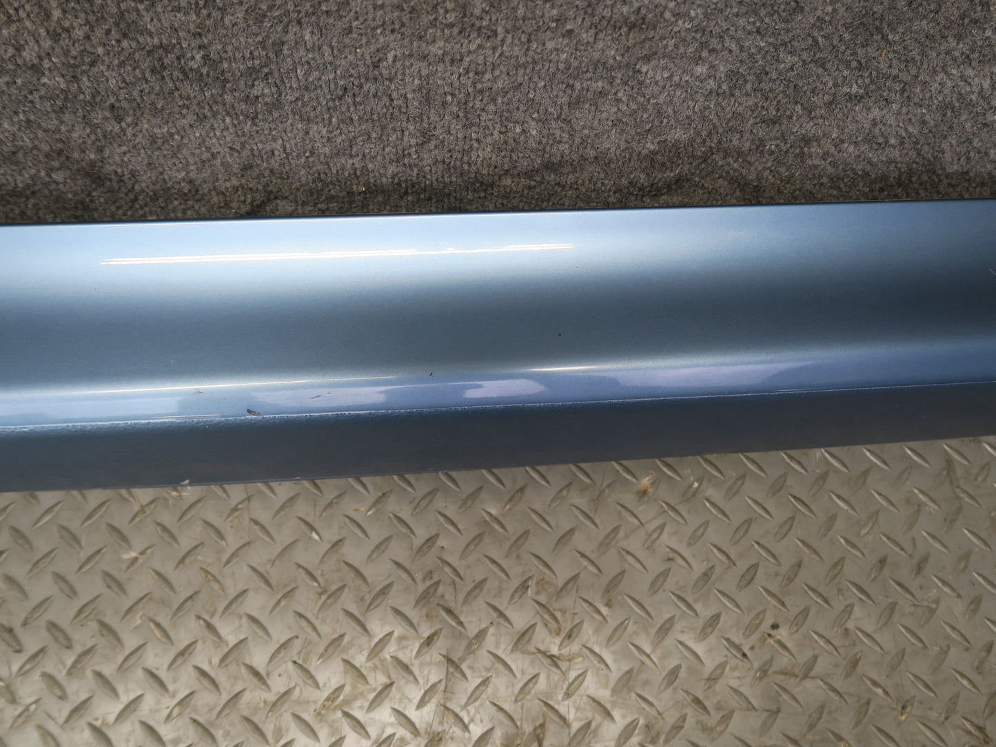 97-02 BMW E36/7 Z3 Left & Right Side Skirt Rocker Panel Molding Set Blue