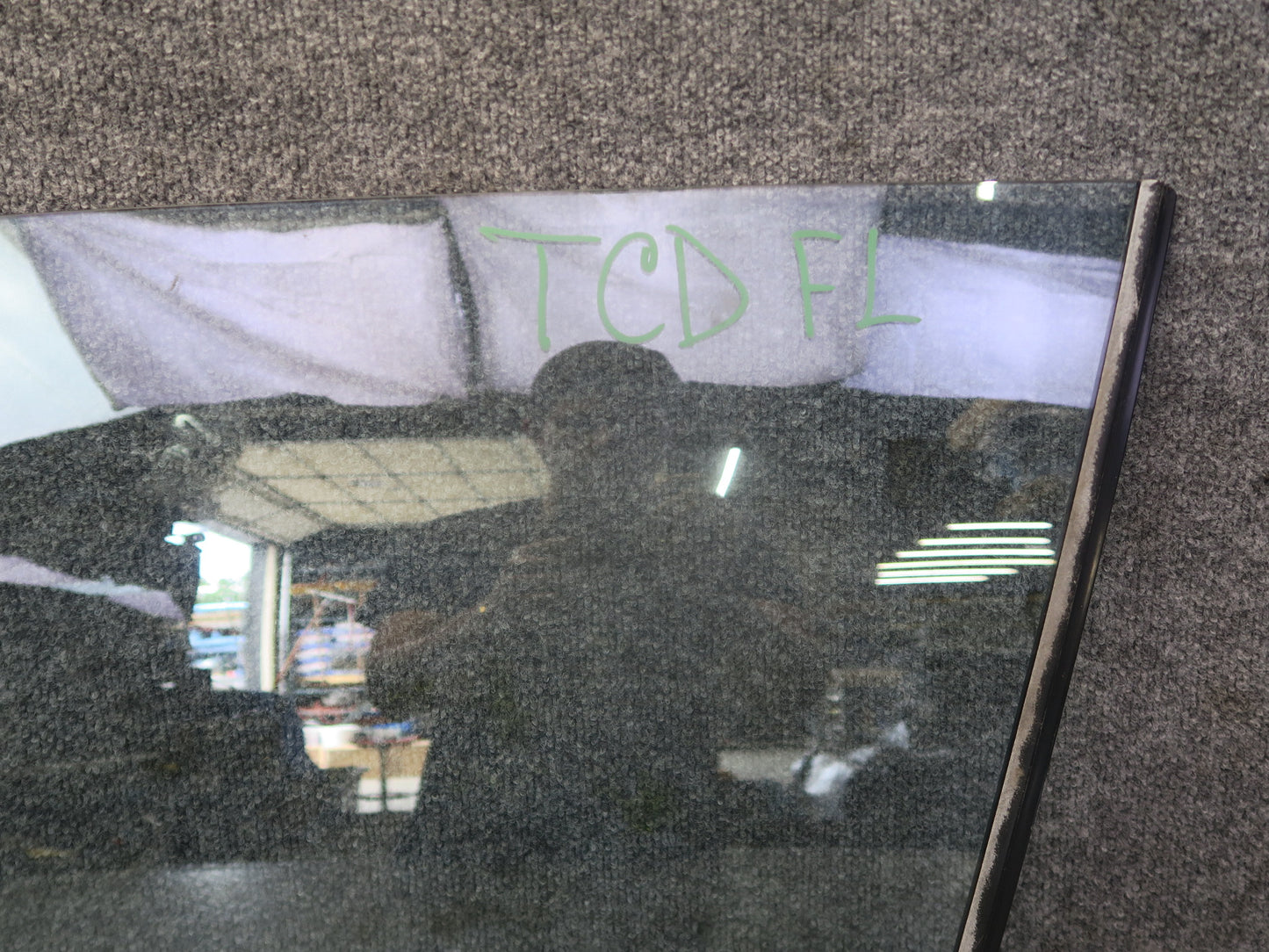 84-88 Toyota Cressida MX73 Sedan Front Left Driver Door Window Glass OEM