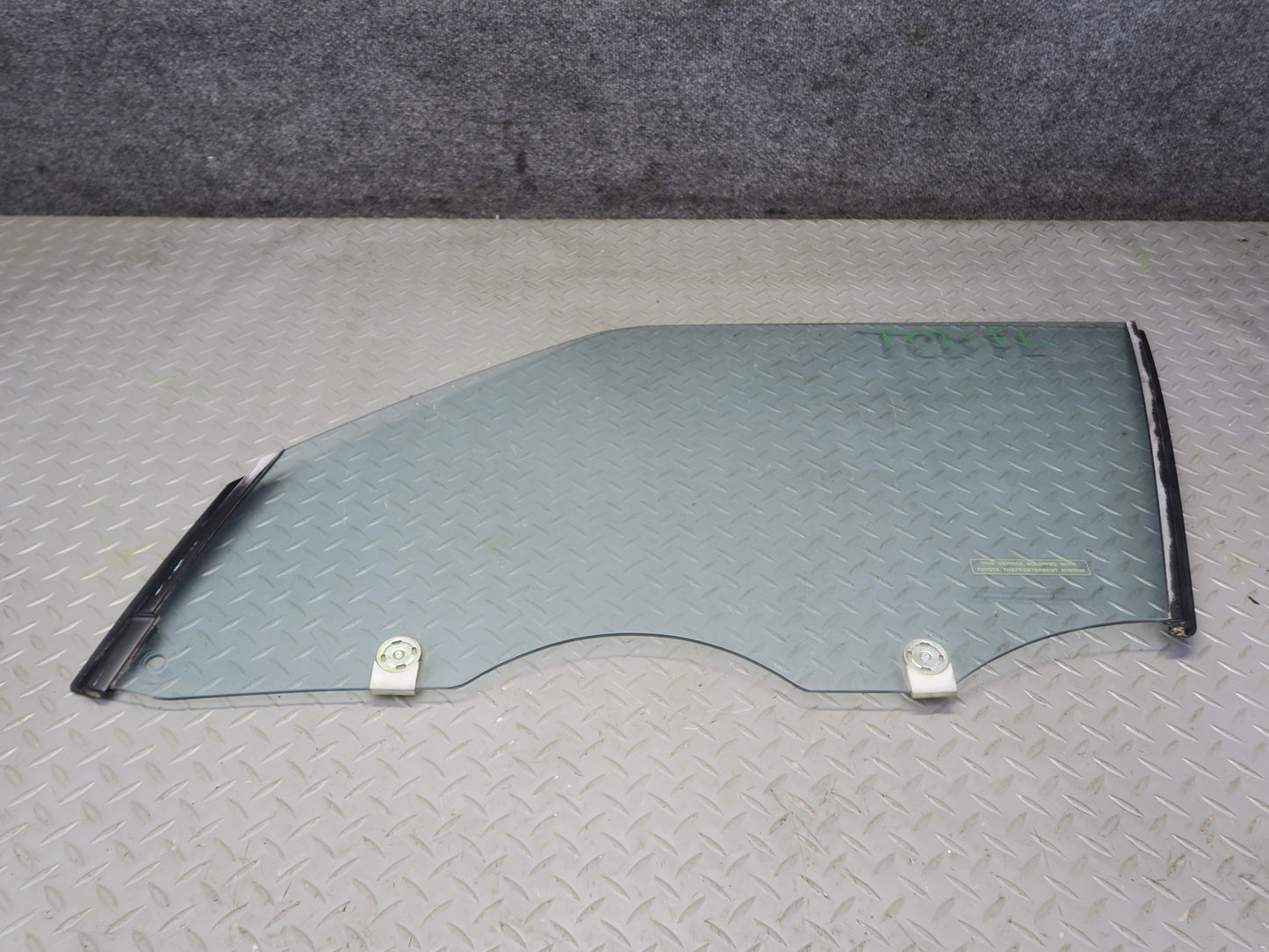 84-88 Toyota Cressida MX73 Sedan Front Left Driver Door Window Glass OEM