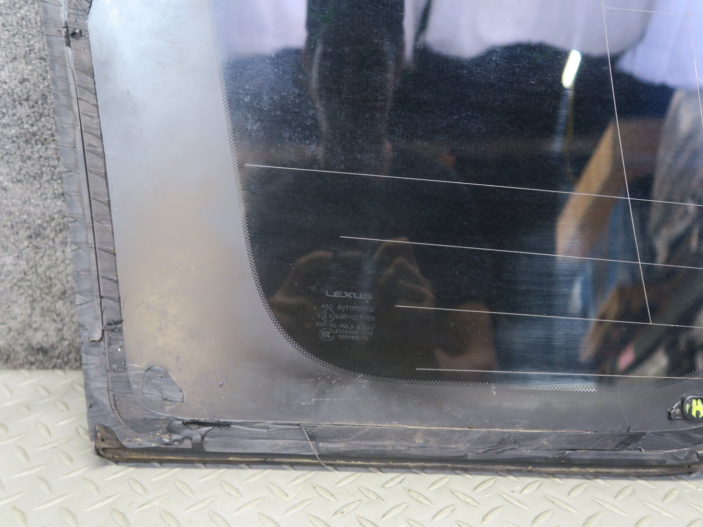 2010-2023 Lexus URJ150L GX460 Rear Right Passenger Side Quarter Glass Window