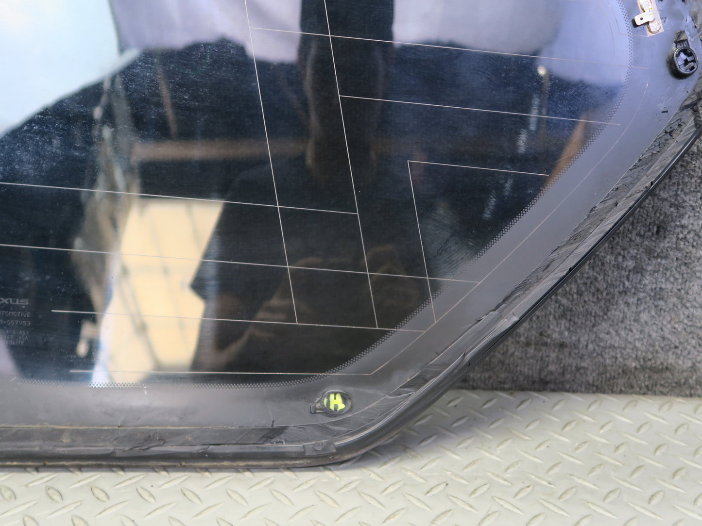 2010-2023 Lexus URJ150L GX460 Rear Right Passenger Side Quarter Glass Window