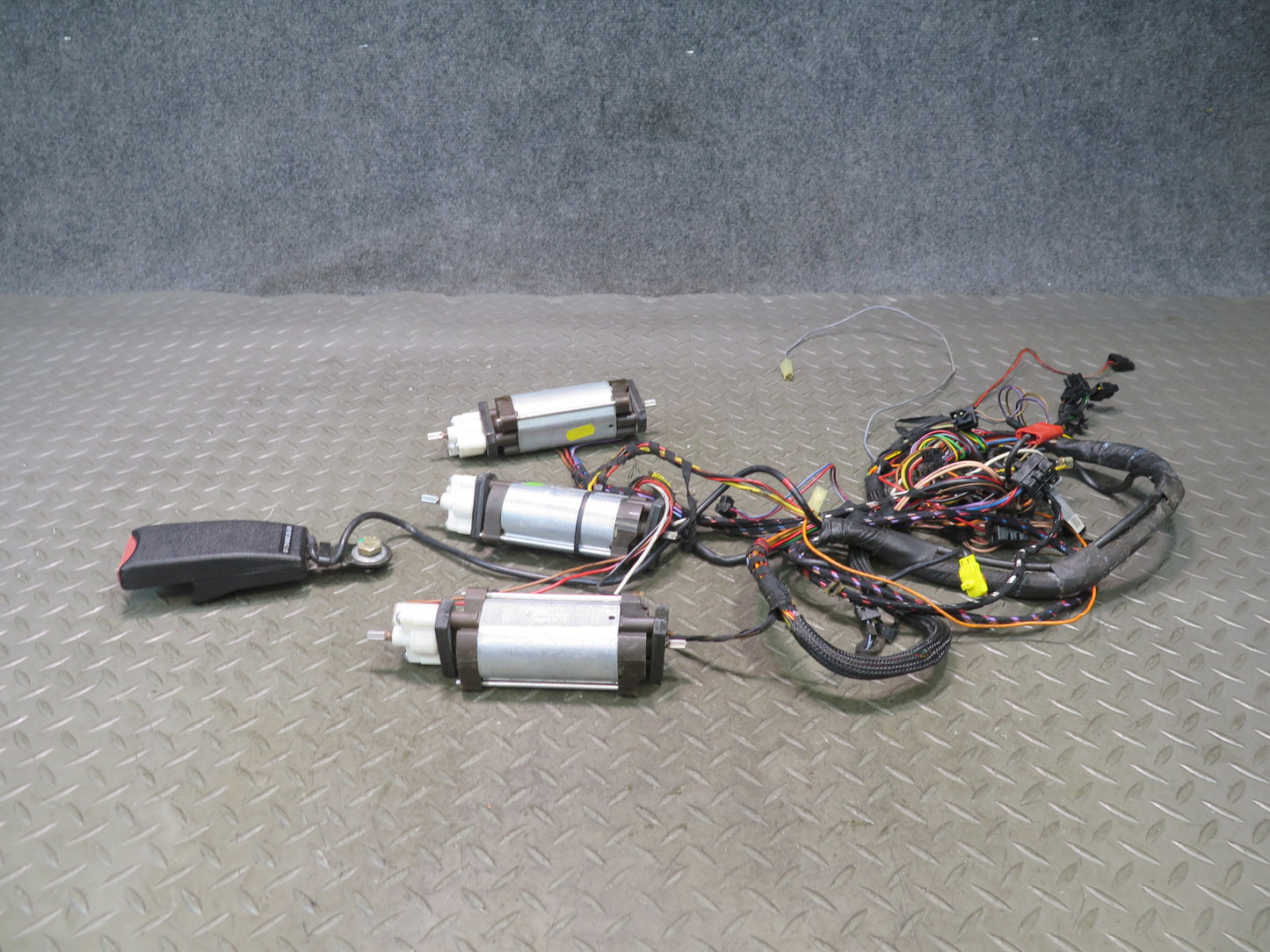 94-02 Mercedes R129 Sl-class Front Right Seat Adjust Motor Wiring Set OEM