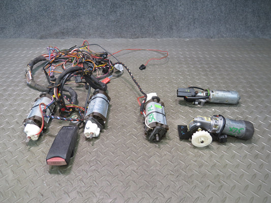 94-02 Mercedes R129 Sl-class Front Left Seat Adjust Motor Wiring Set OEM