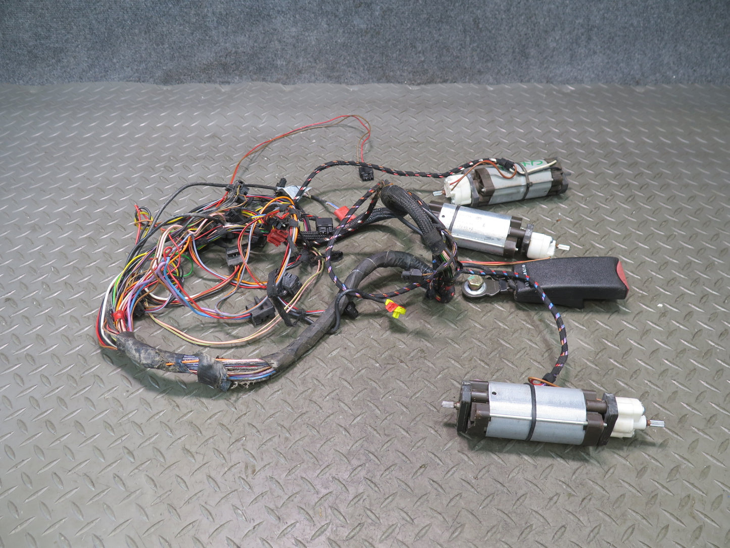 94-02 Mercedes R129 Sl-class Front Left Seat Adjust Motor Wiring Set OEM