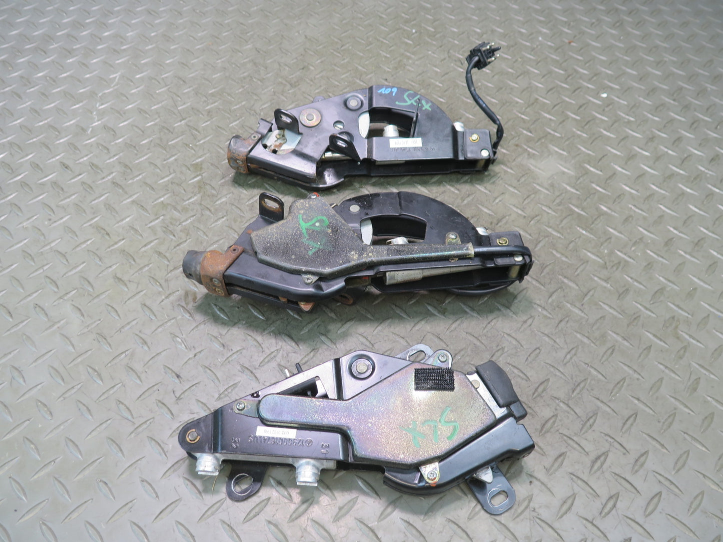 96-02 Mercedes R129 Sl-class Convertible TOP Roof Hydraulic Cylinder Set OEM