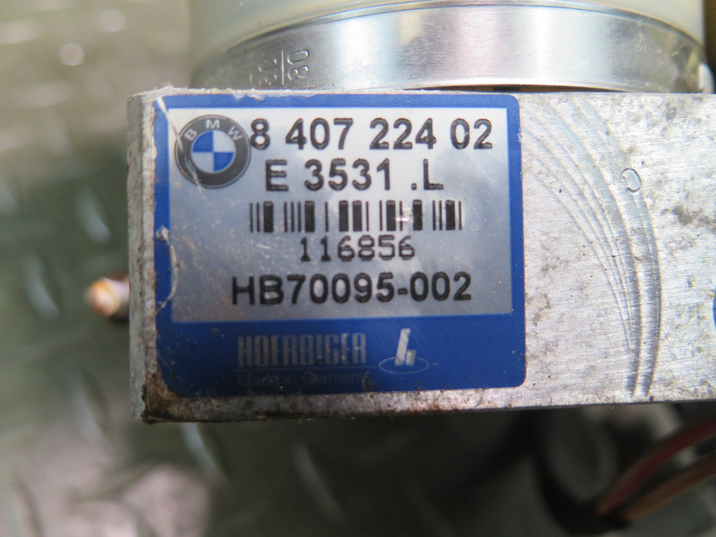 96-02 BMW E36/7 Z3 Roadster TOP Roof Hydraulic Pump Motor w Relays 8407224 OEM