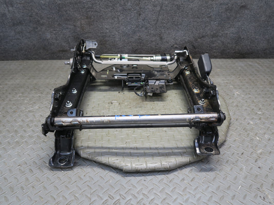 2010 Nissan Z34 370Z Convertible Front Left Seat Frame Track Rail w Motor OEM