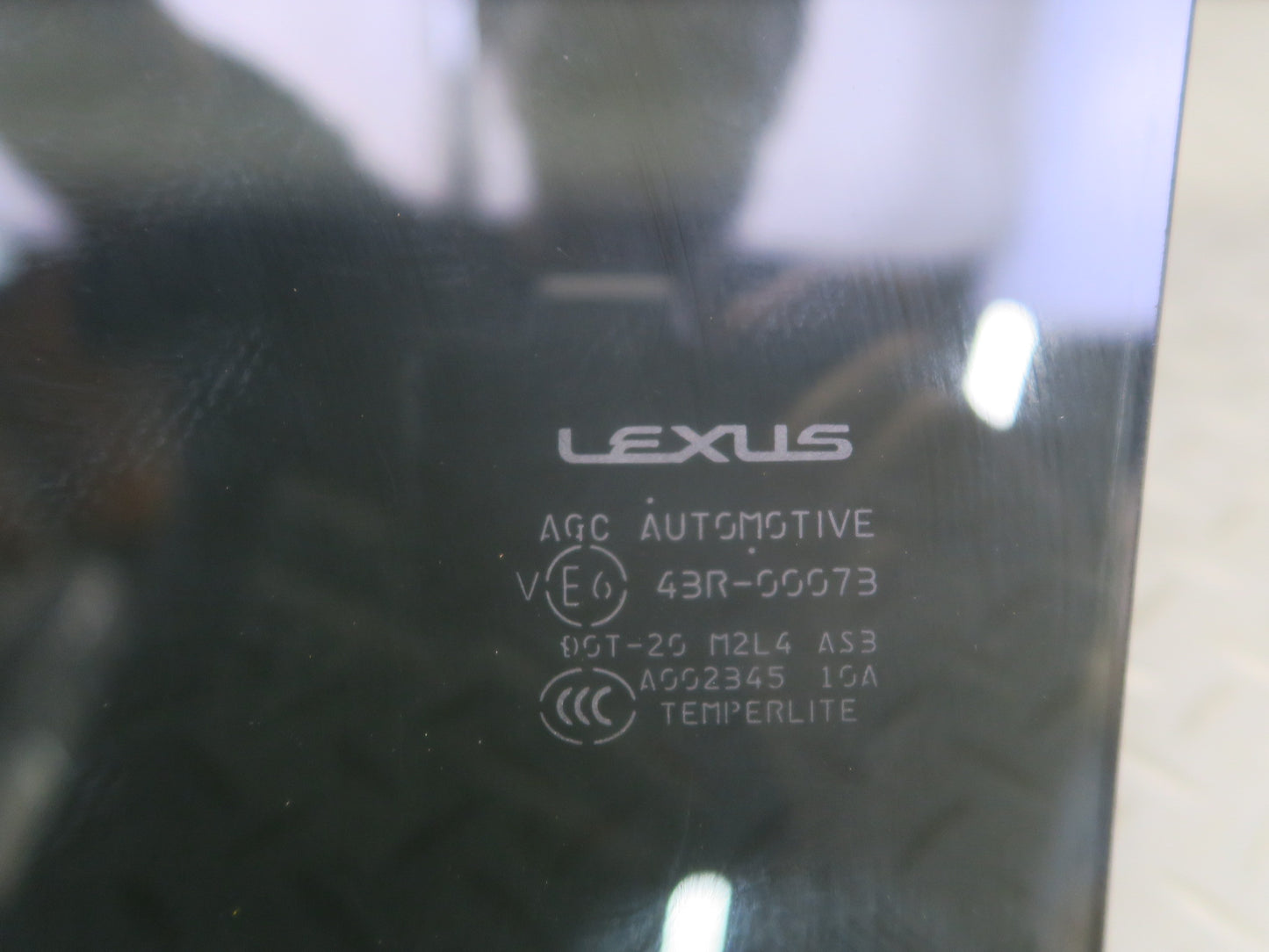 2010-2023 Lexus URJ150L GX460 Rear Right Pass Side Door Glass Window