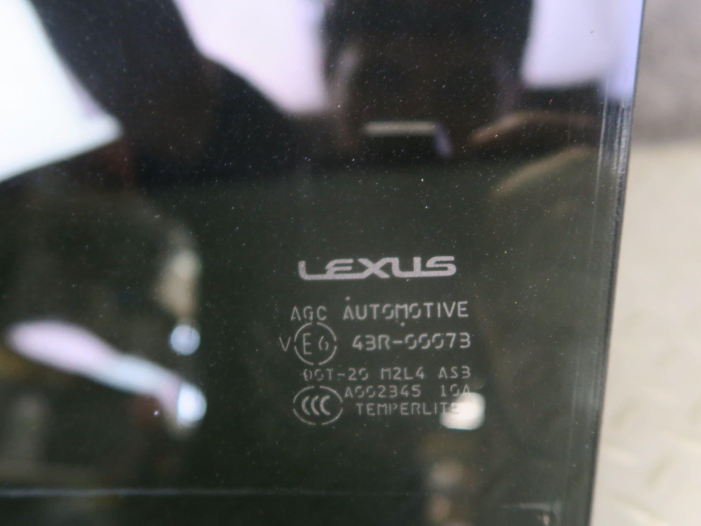 2010-2023 Lexus URJ150L GX460 Rear Left Driver Side Door Glass Window