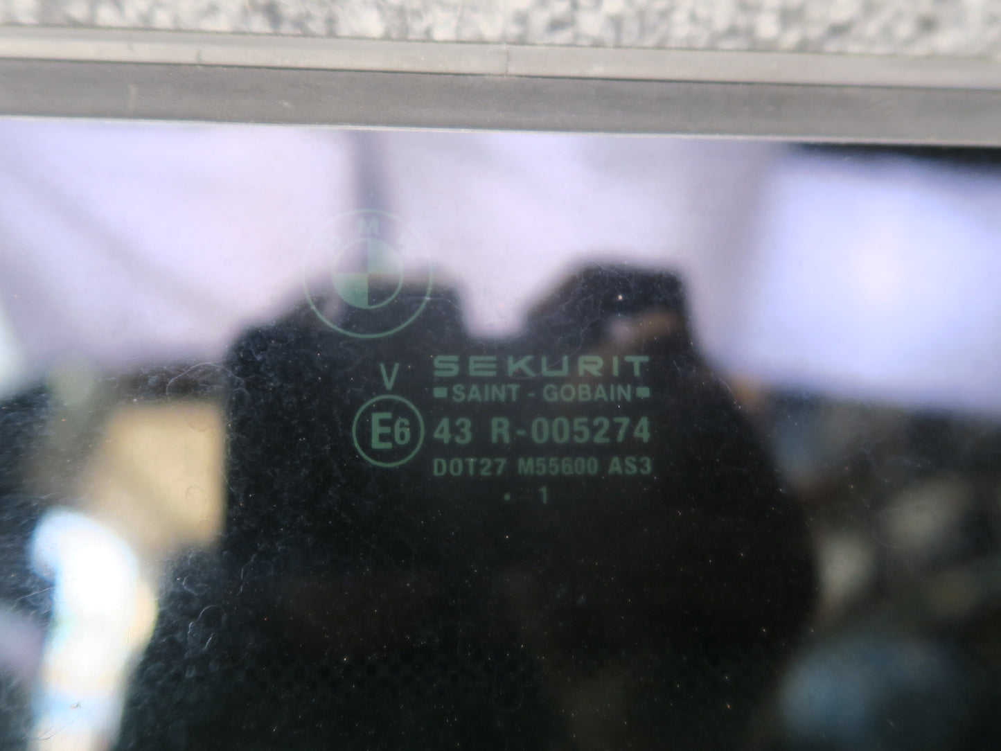 2001-2006 BMW E46 M3 Sunroof Glass Window Panel