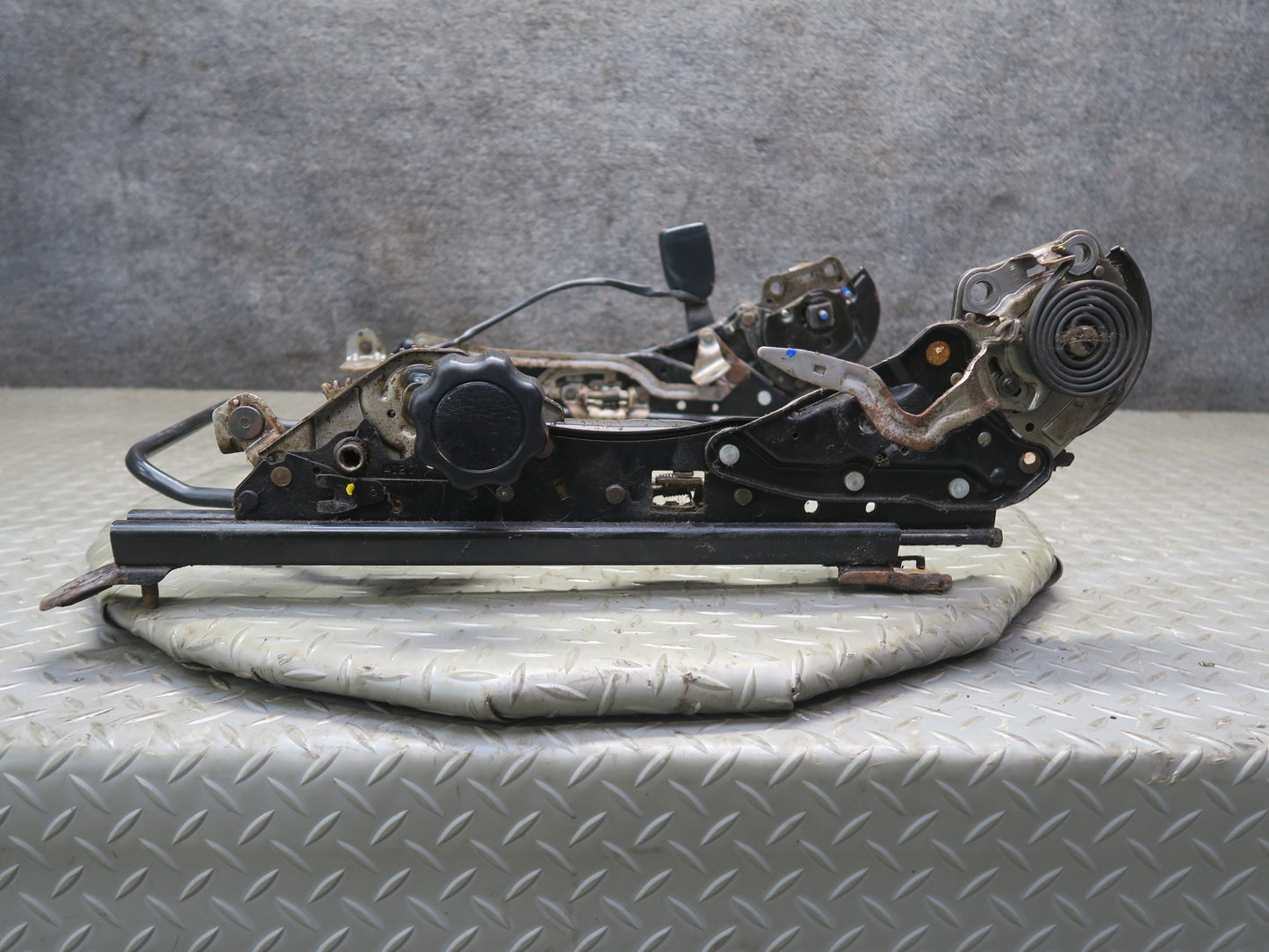 00-02 Toyota MR2 Spyder ZZW30L Front Left Seat Lower Track Rails OEM