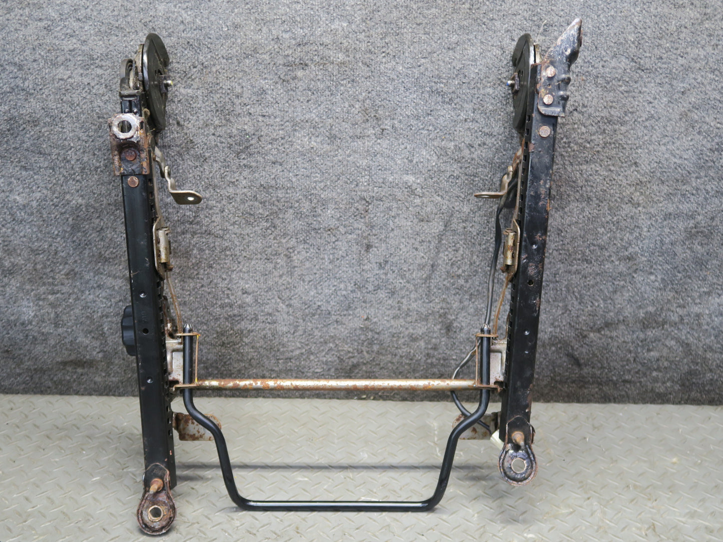 00-02 Toyota MR2 Spyder ZZW30L Front Left Seat Lower Track Rails OEM