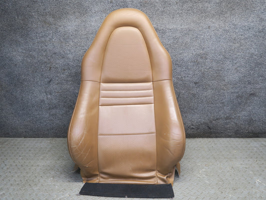 00-02 Toyota MR2 Spyder Right Passenger Leather Seat Upper Cushion OAK OEM