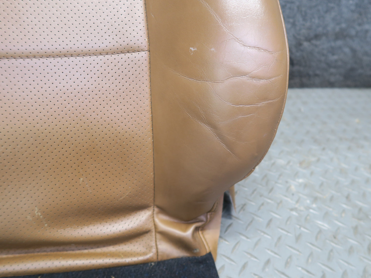 00-02 Toyota MR2 Spyder Right Passenger Leather Seat Upper Cushion OAK OEM