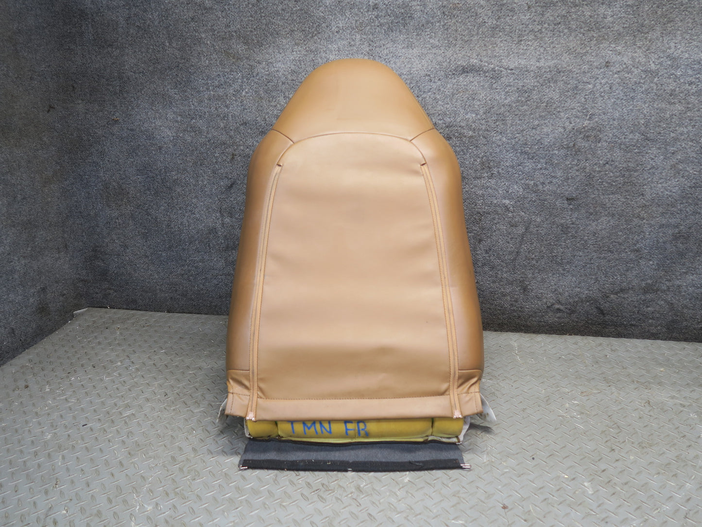 00-02 Toyota MR2 Spyder Right Passenger Leather Seat Upper Cushion OAK OEM