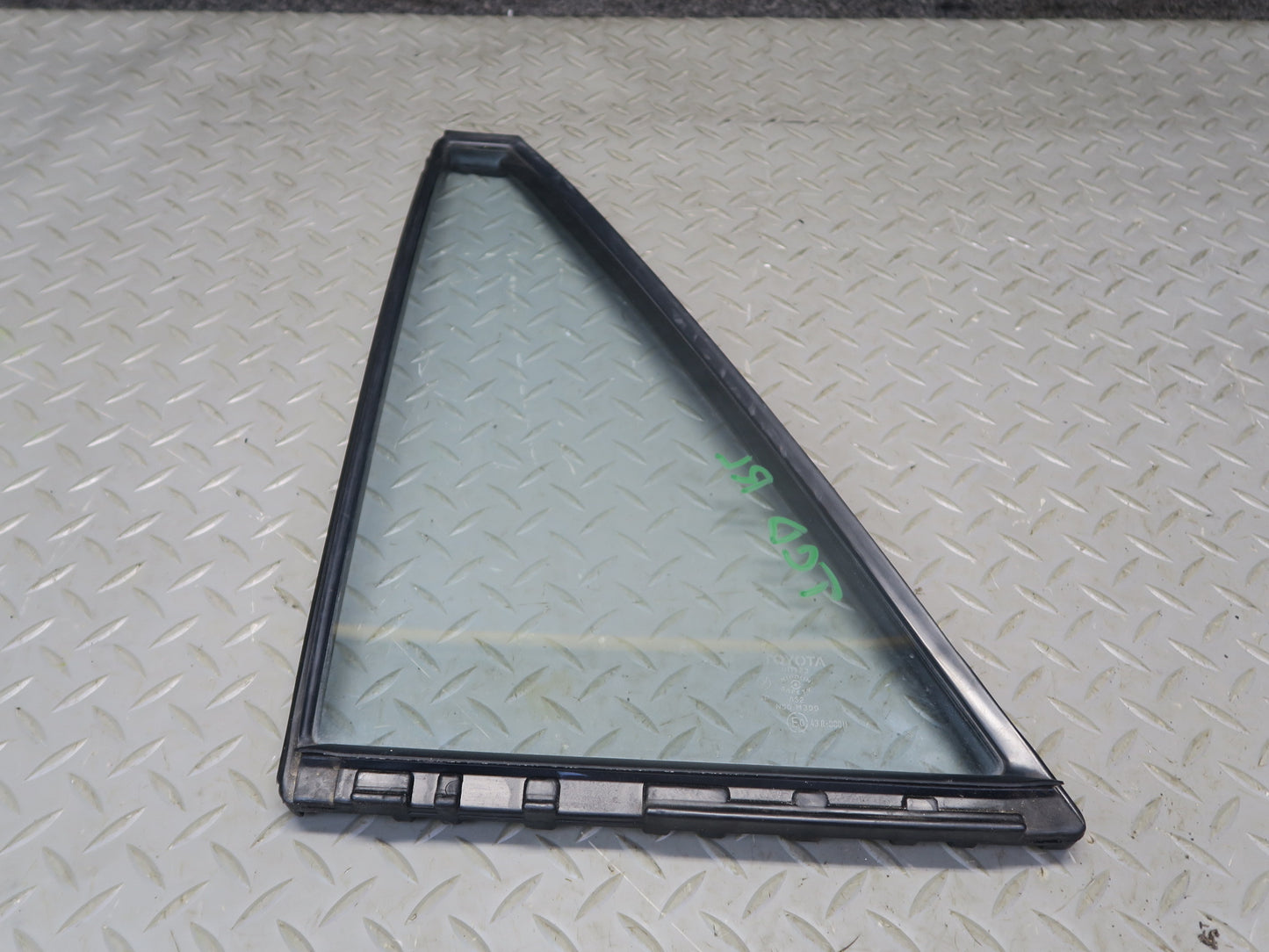84-88 Toyota Cressida MX73 Sedan Rear Left Door Quarter Window Glass OEM