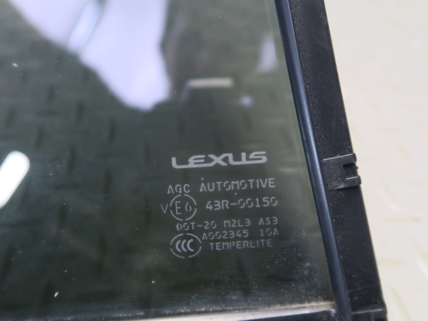 2010-2023 Lexus URJ150L GX460 Rear Right Passenger Side Door Vent Glass Window