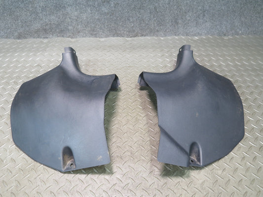 00-05 Toyota MR2 Spyder ZZW30L Set of 2 Front Kick Trim Cover Panel Black OEM