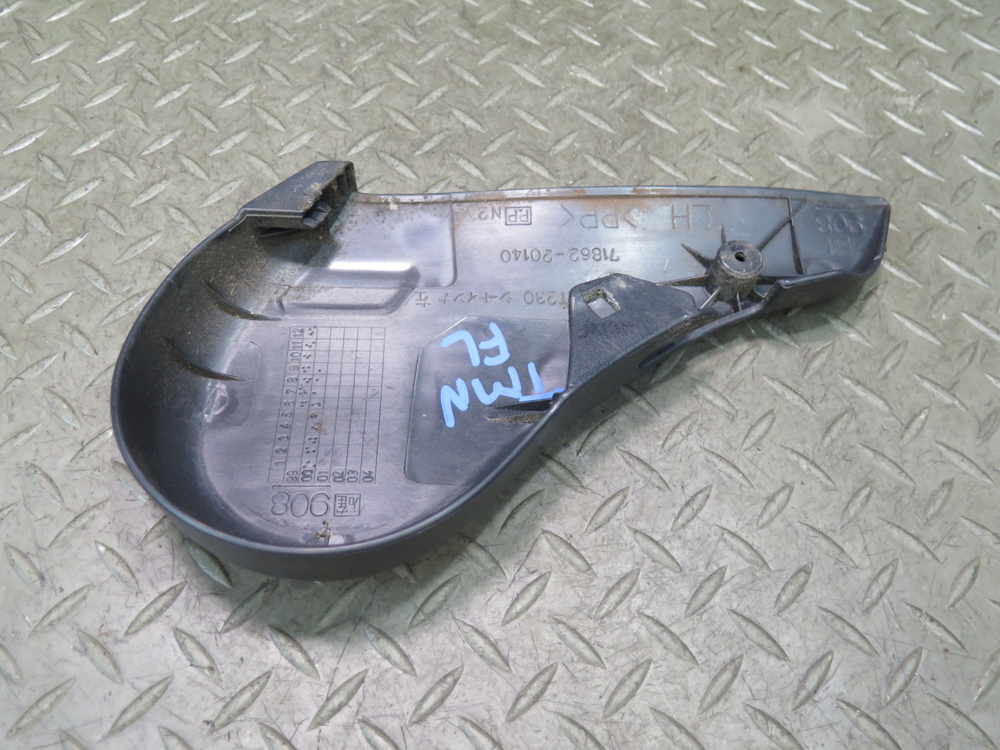 00-05 Toyota MR2 Spyder ZZW30L Left Driver Seat Trim Cover Panel Set OEM