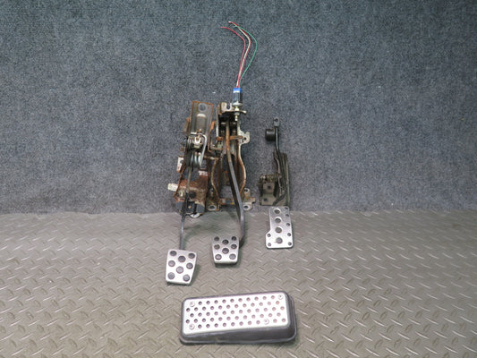00-05 Toyota MR2 Spyder ZZW30L M/T Clutch Brake Gas Acceleration Pedal Set OEM