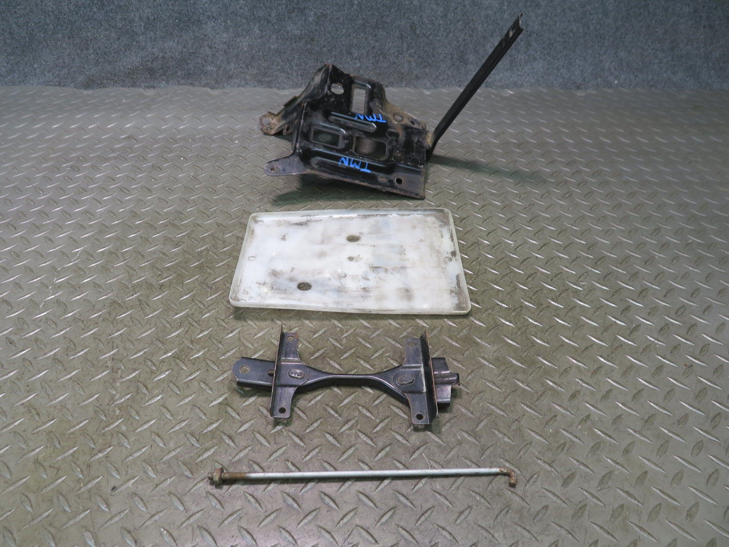 00-05 Toyota MR2 Spyder Battery Carrier Frame Base Bracket w Tray Holder OEM
