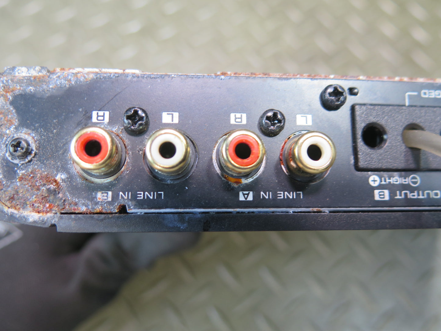 Kenwood Excelon AMP XR400-4 4-CHANNEL Amplifier