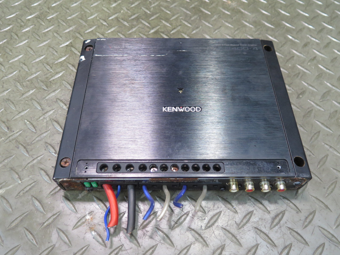 Kenwood Excelon AMP XR400-4 4-CHANNEL Amplifier