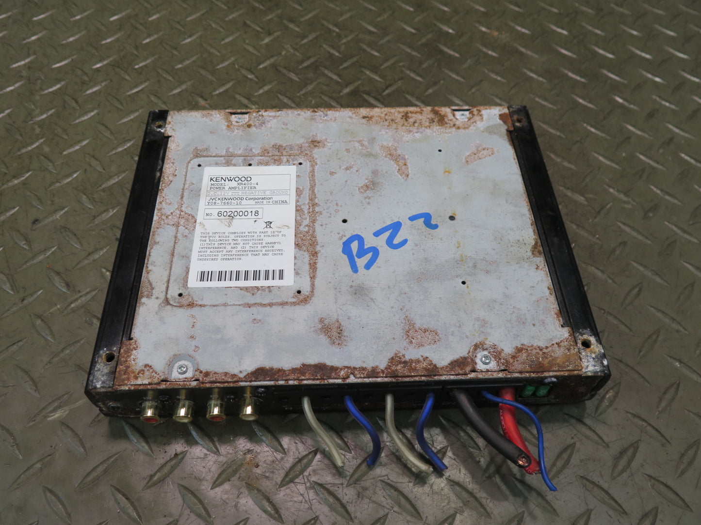 Kenwood Excelon AMP XR400-4 4-CHANNEL Amplifier