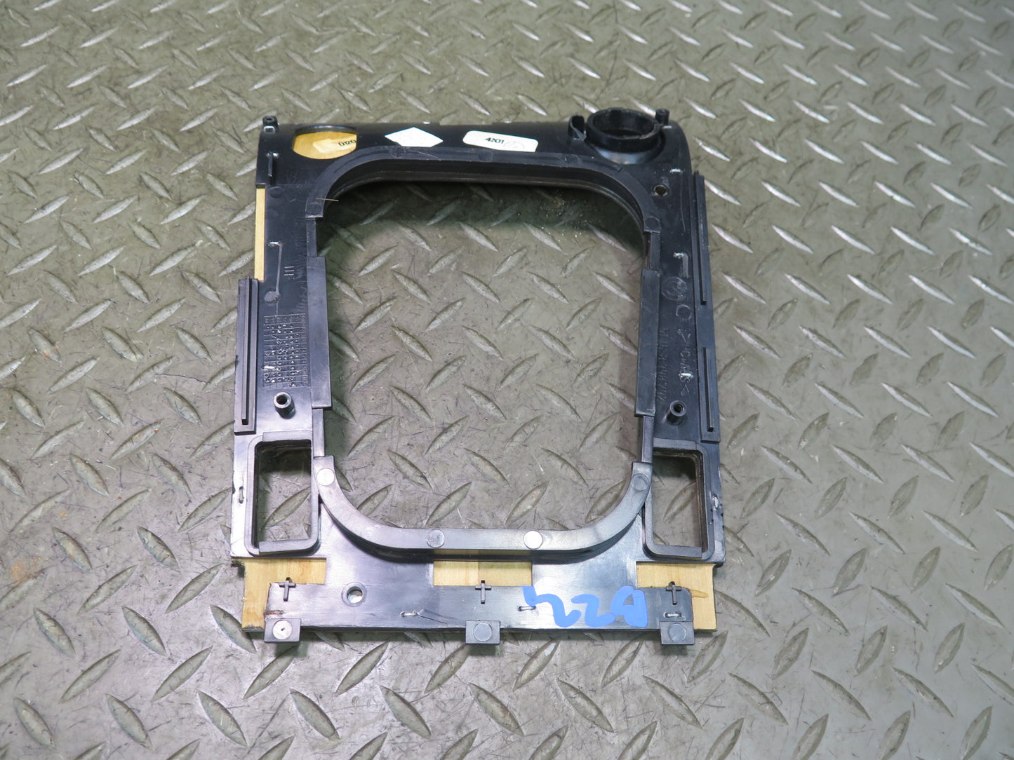 00-02 BMW E36/7 Z3 Dash Center Console Climate Shifter Wood Trim Bezel Panel Set