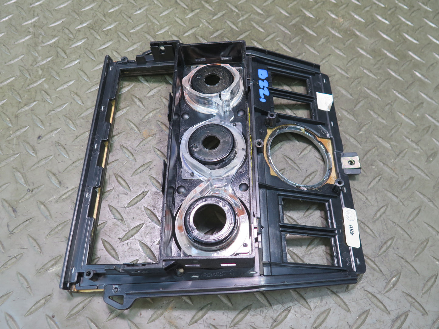00-02 BMW E36/7 Z3 Dash Center Console Climate Shifter Wood Trim Bezel Panel Set