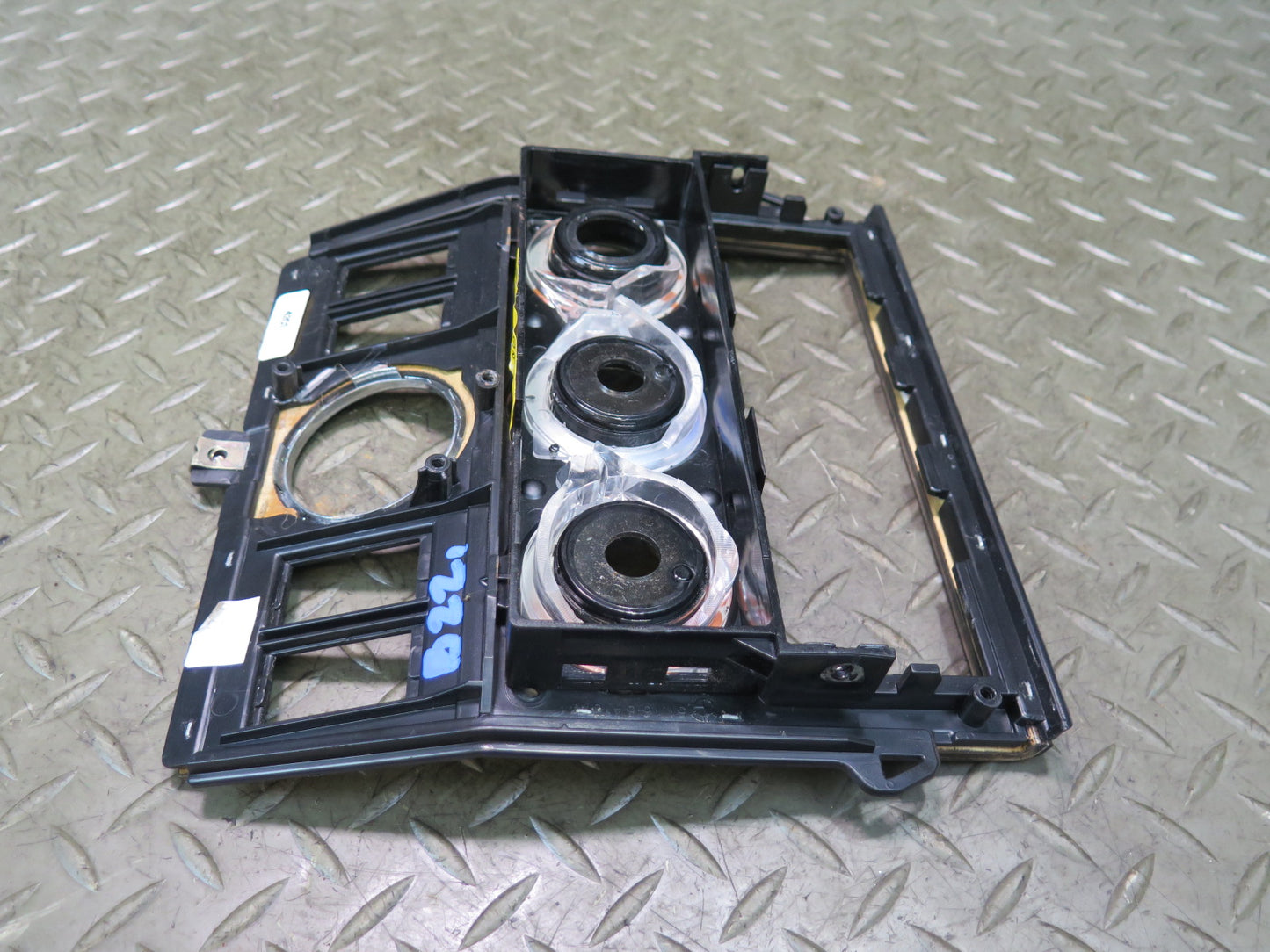 00-02 BMW E36/7 Z3 Dash Center Console Climate Shifter Wood Trim Bezel Panel Set