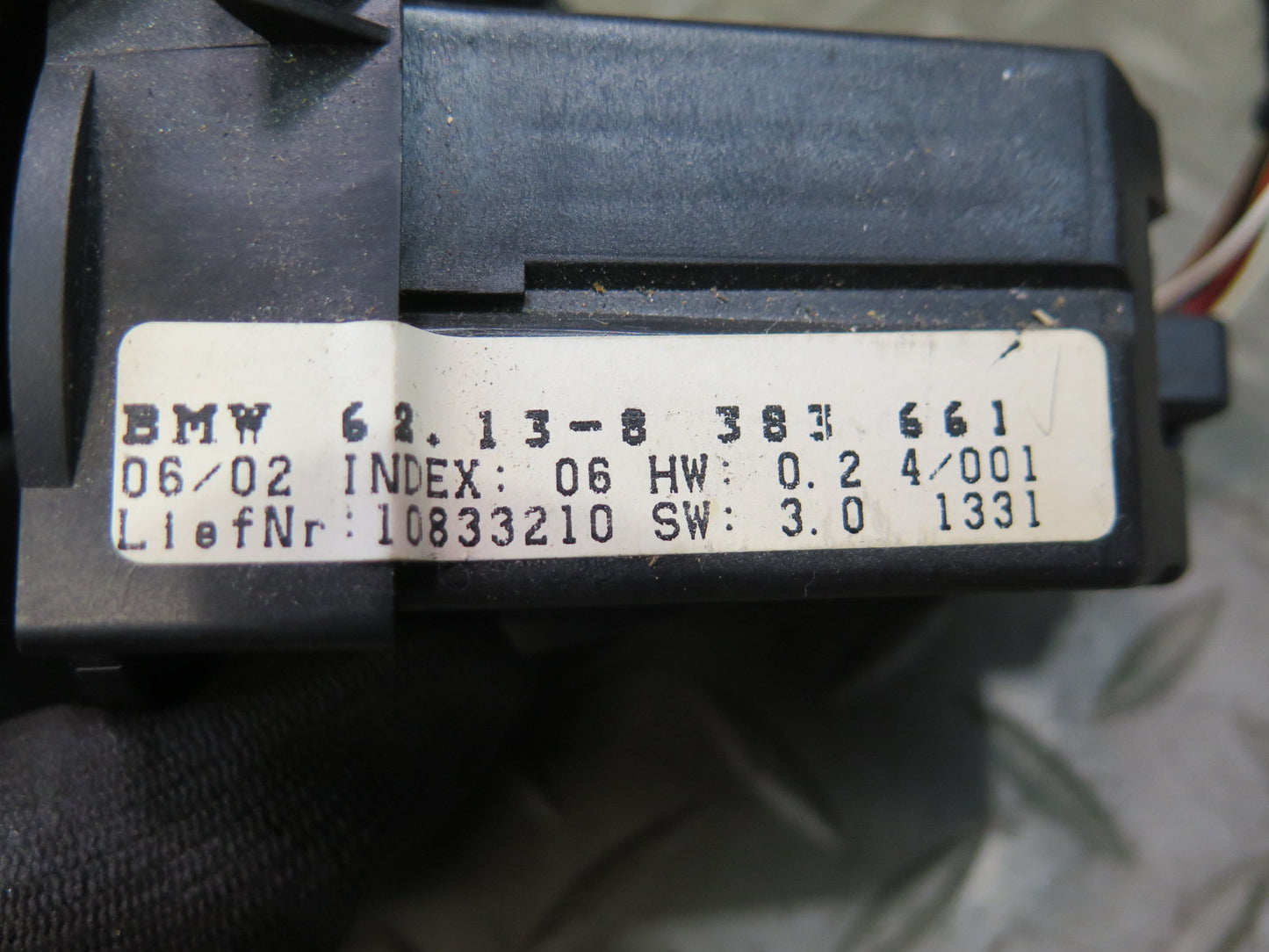 00-02 BMW E36/7 Z3 Onboard Computer Digital Clock Unit 8383661 OEM