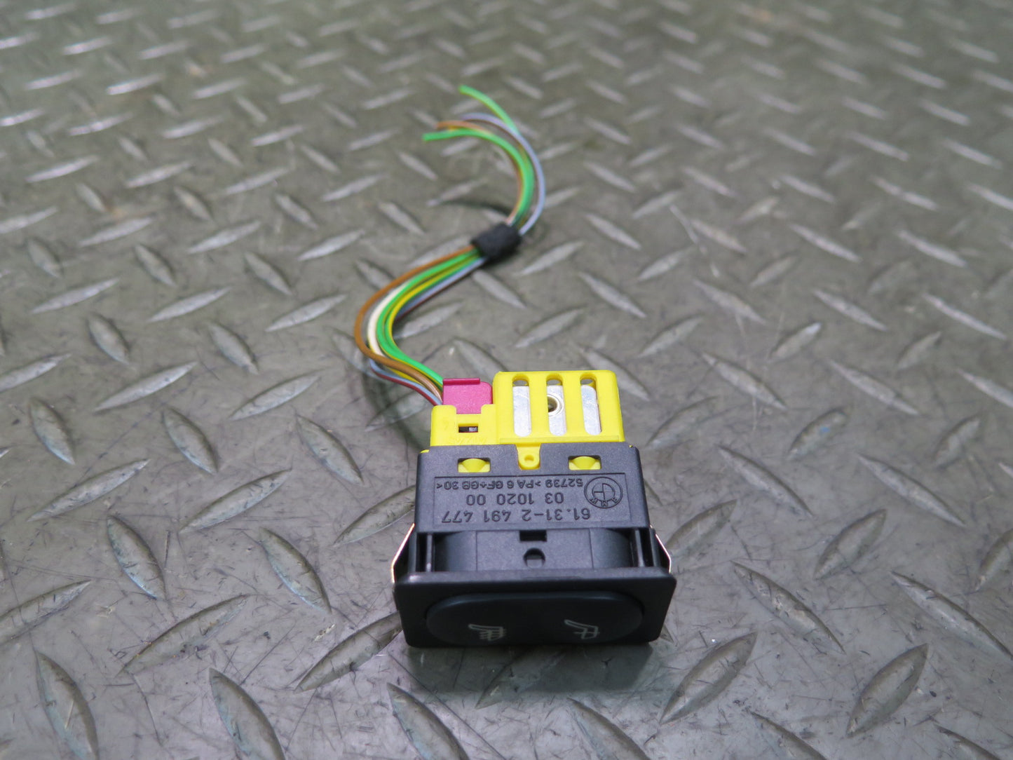 96-02 BMW E36/7 Z3 Heated Seat Heater Control Button Switch 2491477 OEM