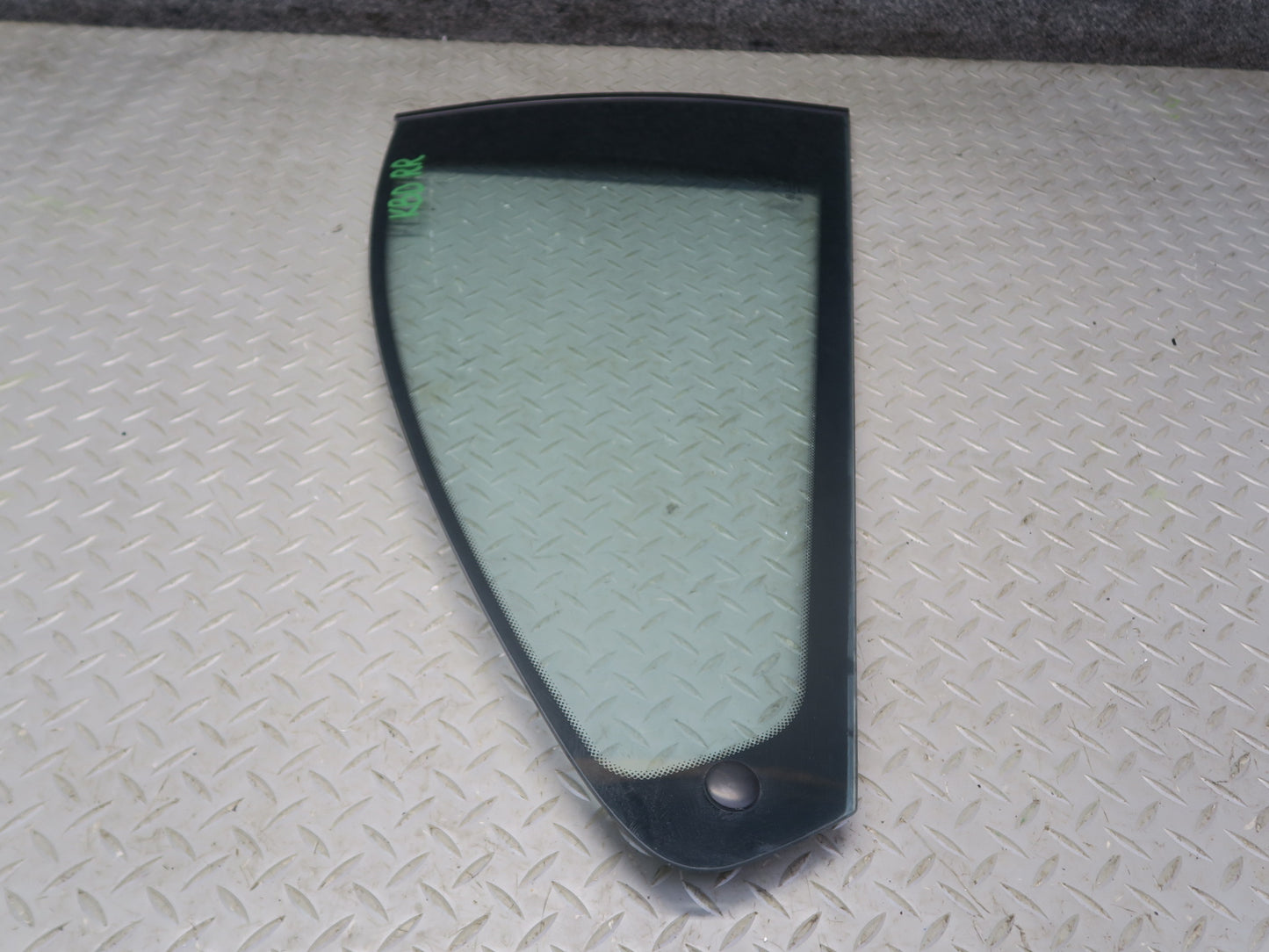 2001-2006 BMW E46 M3 Coupe Rear Right Quarter Glass Window w Weatherstrip Seal
