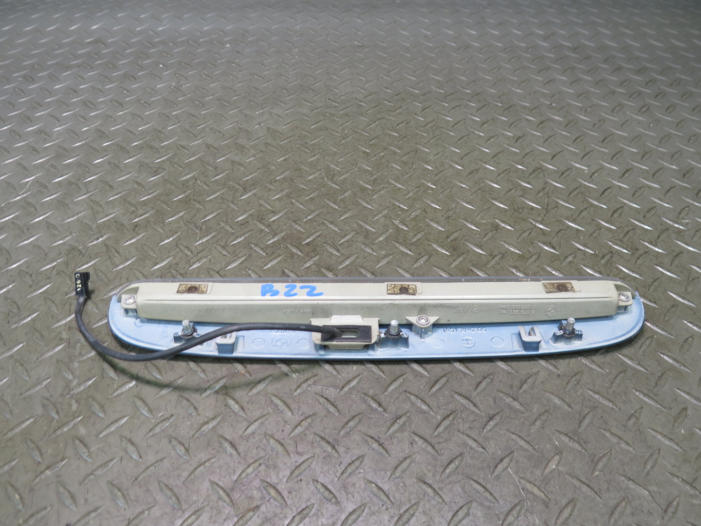00-02 BMW E36/7 Z3 Roadster Rear Trunk Third 3RD Brake Light w Cover OEM
