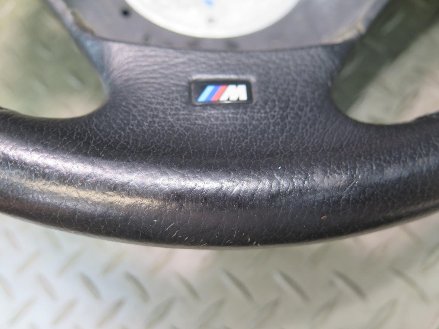 00-02 BMW E36/7 Z3 M-sport Leather 3 Spoke Steering Black  57K Miles OEM