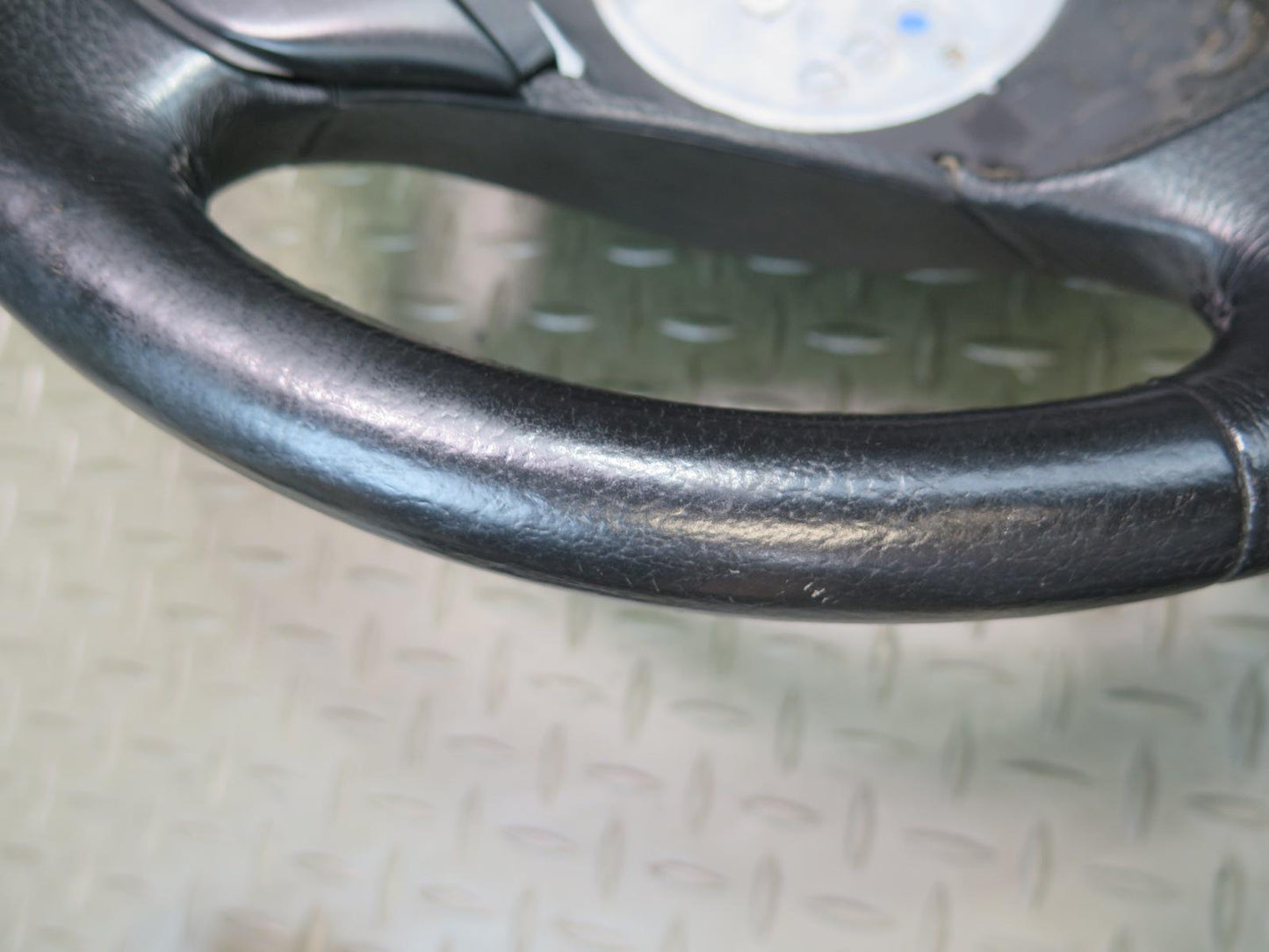 00-02 BMW E36/7 Z3 M-sport Leather 3 Spoke Steering Black  57K Miles OEM
