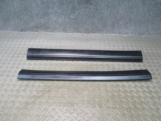 96-02 BMW E36/7 Z3 Roadster Left & Right Door Sill Trim Carpet Holder Set OEM
