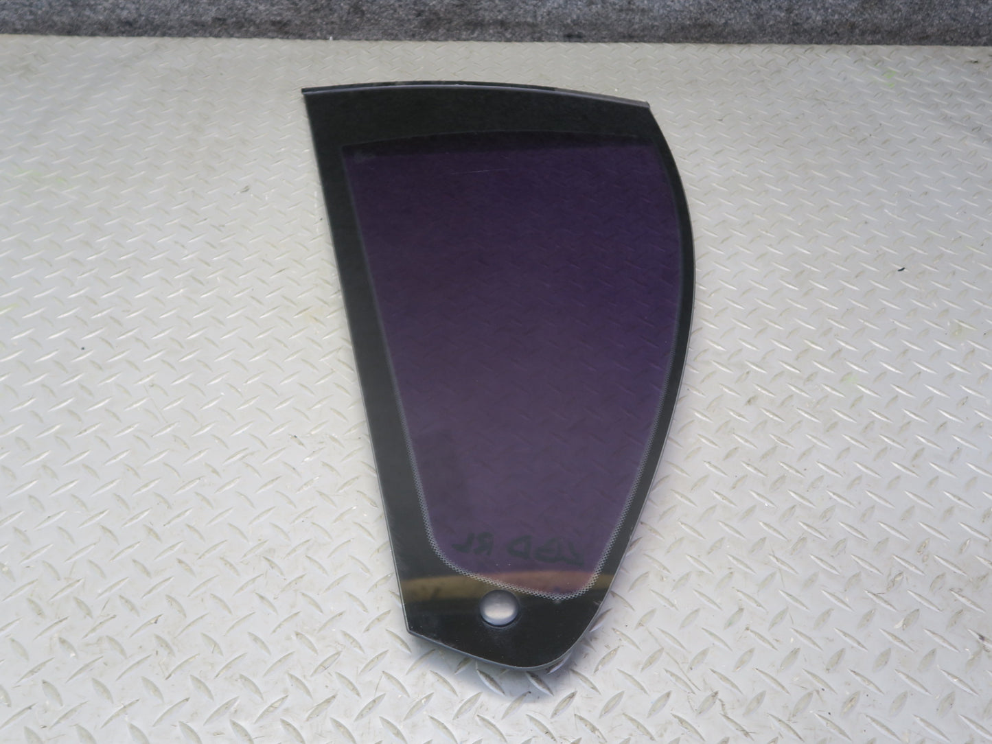 2001-2006 BMW E46 M3 Coupe Rear Left Quarter Glass Window w Weatherstrip Seal