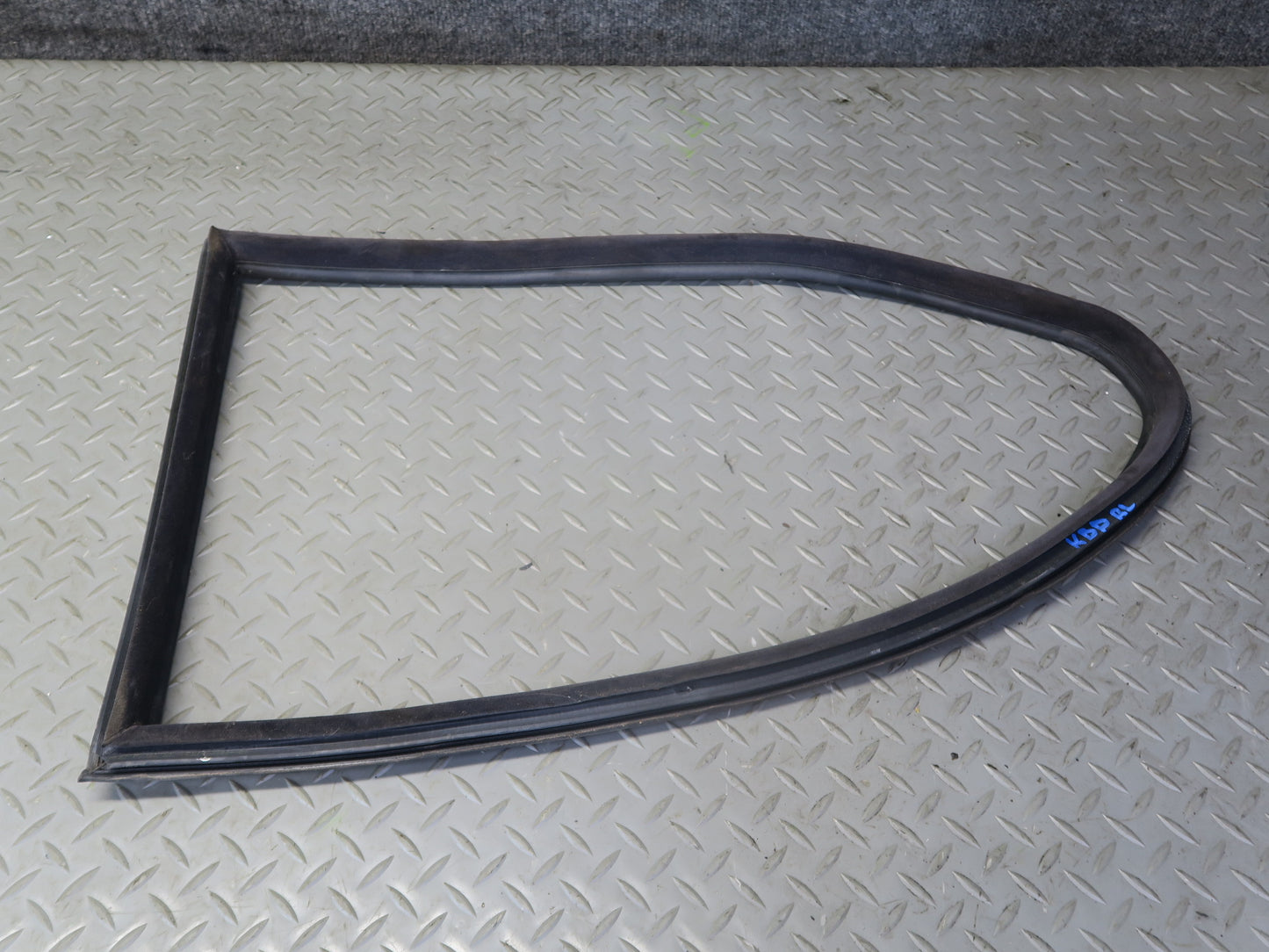 2001-2006 BMW E46 M3 Coupe Rear Left Quarter Glass Window w Weatherstrip Seal